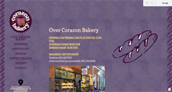 Desktop Screenshot of corazonbakery.nl